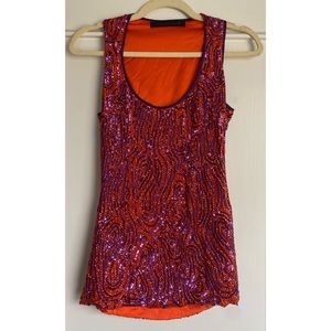 Sequin Outwear Top